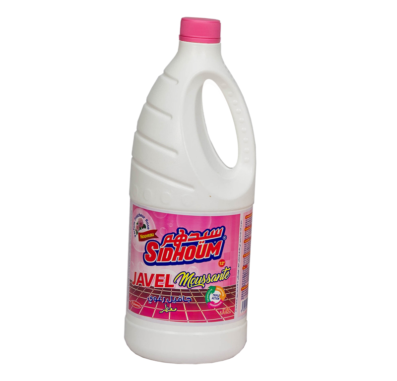 Javel moussant sidhom 2L (Fraicheur Rose)