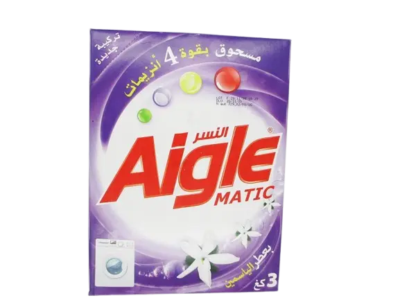 Lave linge en poudre aigle ( Jasmin)