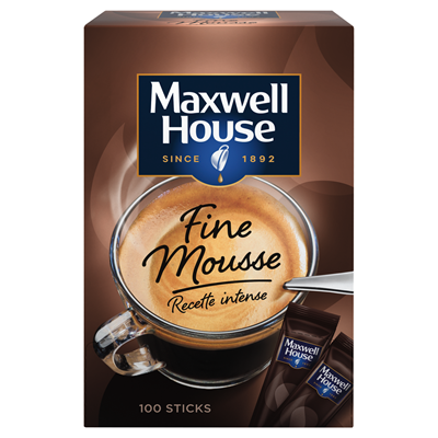 Maxwell café Fine mousse 100 unités