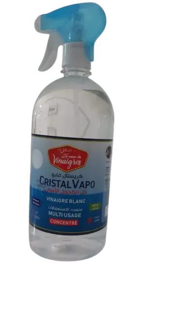 Cristal vapo vinaigre blanc