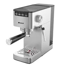 Machine à café nardi 2 en 1 capsule et café moulu 20bar-1350W-inox NCM-D23NX