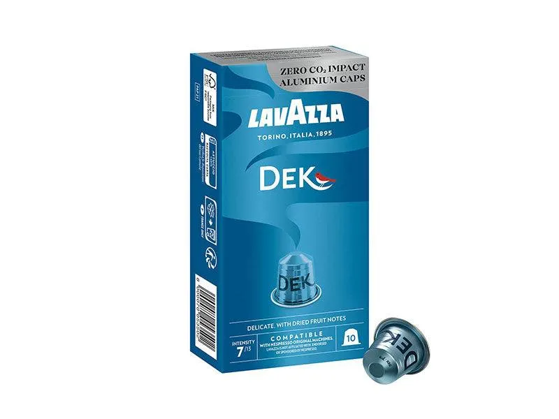 Capsules Lavazza café décaféiné 10U