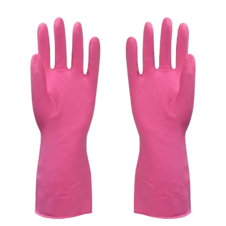 Gants en plastique
