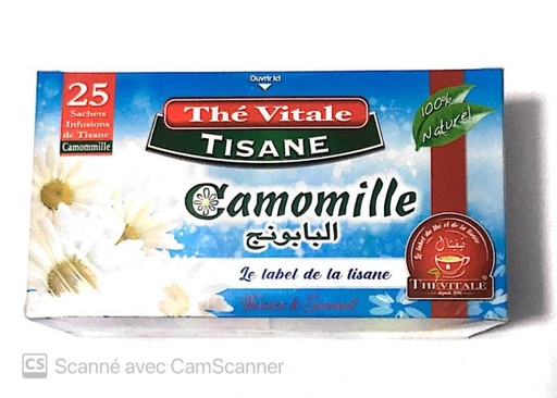 Thé vitale tisane de 25 sachets
