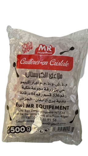 Cuillères en cristale 500g