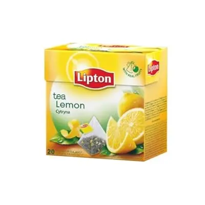 Lipton pyramide thé noir et citron 20 Sachets