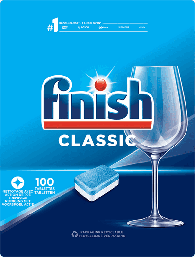 Finish classic 100 tablettes 