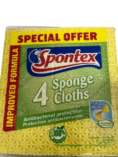 Toiles-éponges épaisses antibactérienne