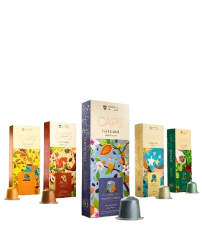 Capsules café caps gourmand